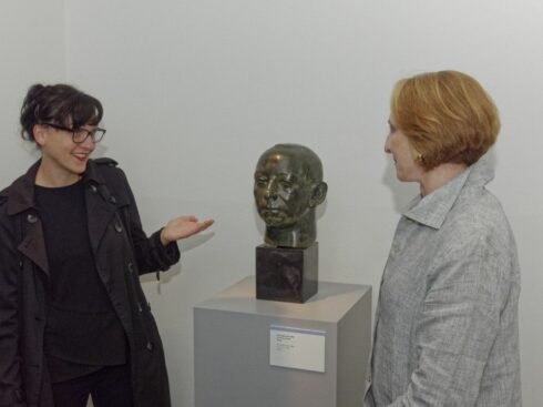 Vorstellung der Büste Carl Einsteins