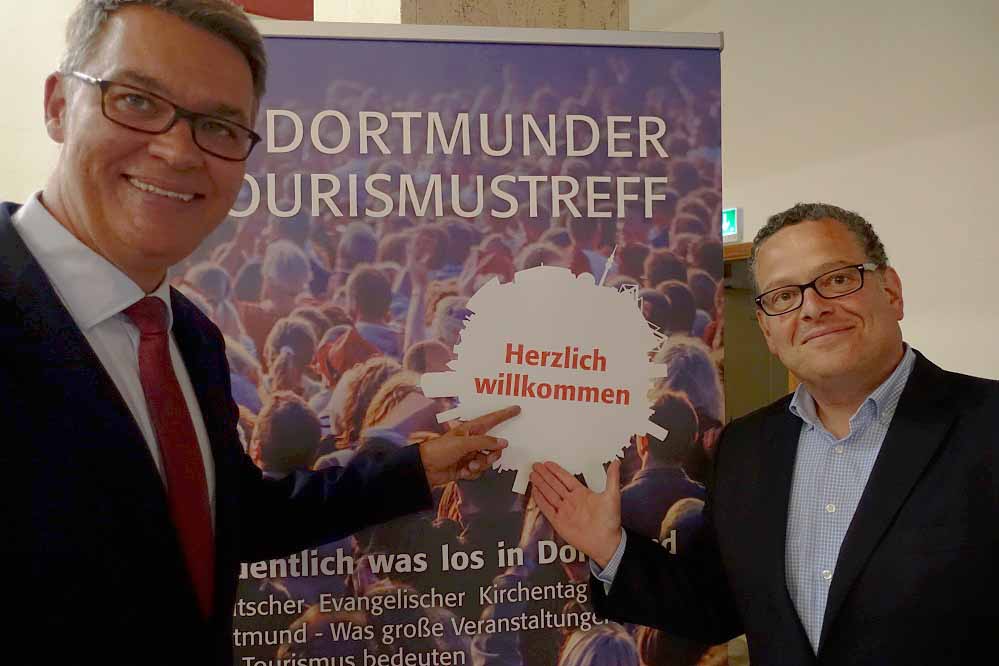 Dortmund Tourismustreff 2018 Matthias Rothermund und Thomas Westphal. Fotos: Gerd Wüsthoff