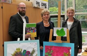 FABIDO-Geschäftsführer Daniel Kunstleben, Daniela Schneckenburger und Tanja Jablonski, stellv. (und augenblicklich kommissarische) Leiterin der Einrichtung in der Langen Straße