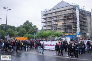 In der Nordstadt gingen die „Kein Schlussstrich“-Demo zu Ende. Foto: Leopold Achilles