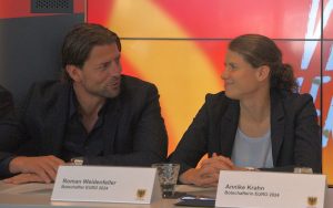 Roman Weidenfeller und Annike Krahn