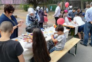 Bastel und Mal-Angebot für die Kinder