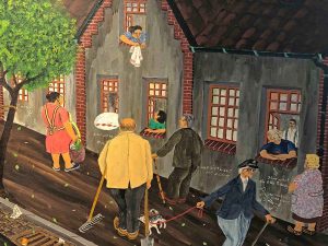 Schlosser bei Hoesch in Dortmund und naiver Maler: Werke von Franz