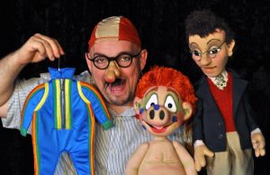 Das Sams im DEW21 Servicecenter: Ein Puppentheater-Stück für die ganze Familie von den Kammerpuppenspielen Bielefeld. Foto: Kammerpuppenspiele Bielefeld