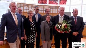 „Familienfoto" nach der Wiederwahl mit den KollegInnen aus dem Verwaltungsvorstand.