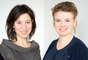 Tama Tobias-Macht & Johanna Sunder-Plassmann stehe Rede und Antwort.