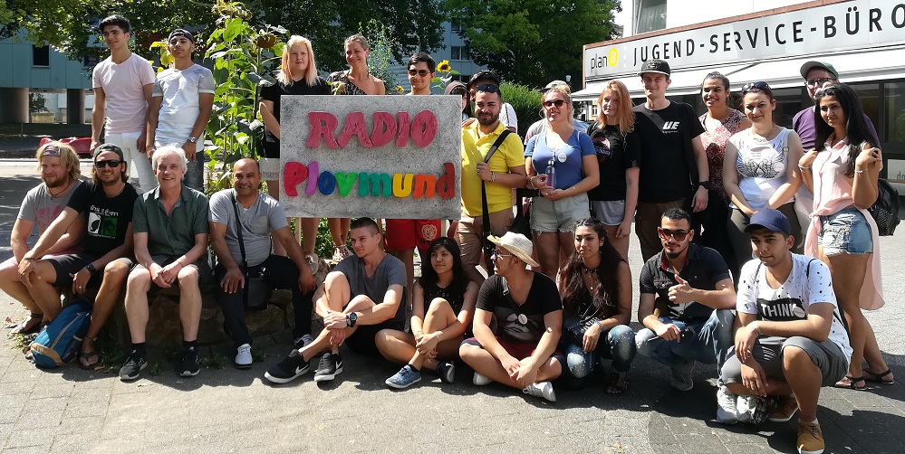 Radio Plovmund - das Team für den Audiowalk bulgarischer und dortmunder Jugendlicher