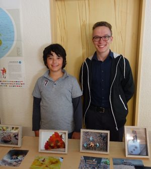 Nico und Leonel von Fotoprojekt der Sinnes-Safari