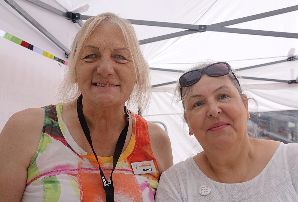 Trans CSD Mandy Balczak und Monika Hüggenberg