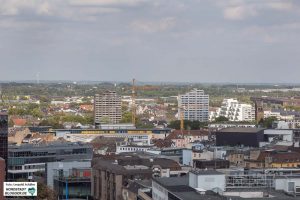 Die Nordstadt vom Stadtgarten aus gesehen.