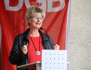 Jutta Reiter ist die heimische DGB-Vorsitzende