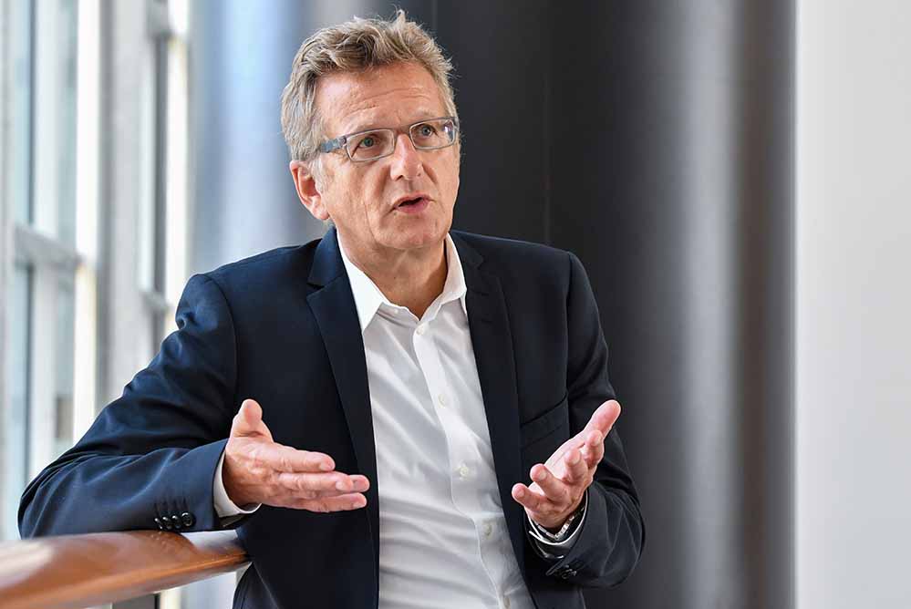 Prof. Dr. Dietmar Köster sitzt für die SPD im Europaparlament. Foto: Lukas Günther