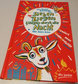 Sieben Ziegen fliegen durch die Nacht, Kinderbuch. Foto: Gerd Wüsthoff