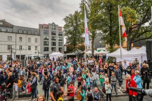 Insgesamt 500 Gäste kamen zu der Veranstaltung auf dem Wilhelmplatz.