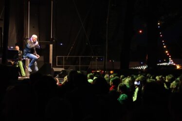 Konstantin Wecker auf dem UZ Pressefest