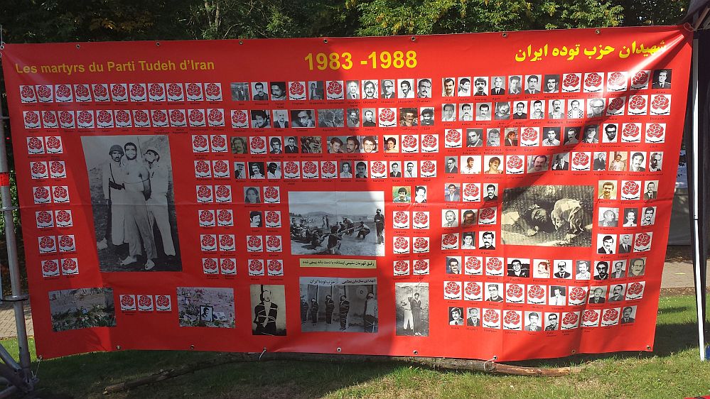 UZ-Pressefest Märtyrer der iranischen Tudeh-Partei