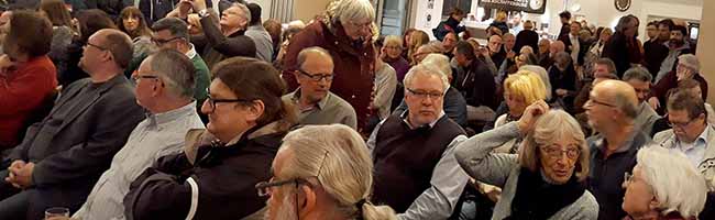 Überraschend gut besucht war die Gründungsveranstaltung von „Aufstehen“ in Dortmund.