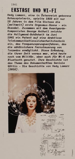 Computer Grrrls Timeline: Hedy Lamarr