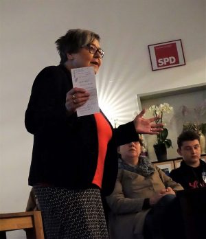 Gerda Kieninger, Vorsitzende der Arbeiterwohlfahrt Unterbezirk Dortmund