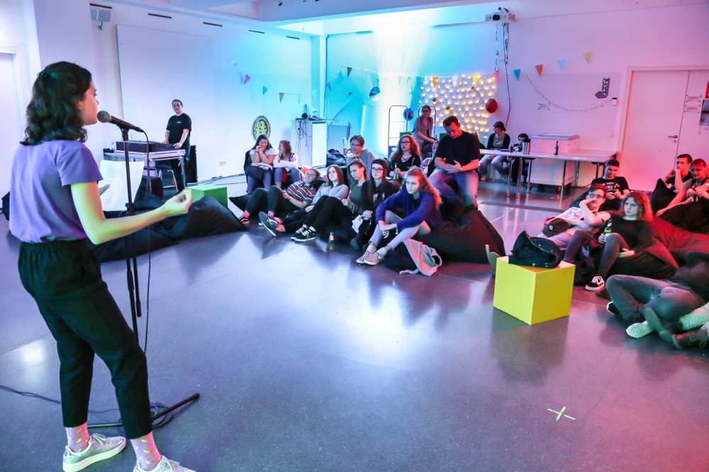 In Dortmund gab es die neunte Nacht der Jugendkultur - hier in U2.