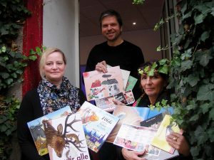 Freuen sich auf die Kids: Isabel Pfarre, Hartmut Salmen und Bettina Stöbe. Foto: S. Fijneman