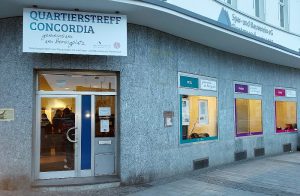 In neuem Gewand: das Concordia-Haus beherbergt jetzt den Quartierstreff