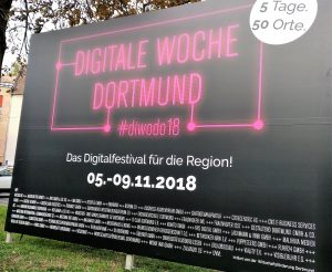 Die Stadt ist digital unterwegs.