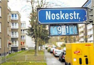 An Gustav Noske erinnert die gleichnamige Straße in Dortmund-Scharnhorst. Sie soll nach Willen der VVN umbenannt werden.