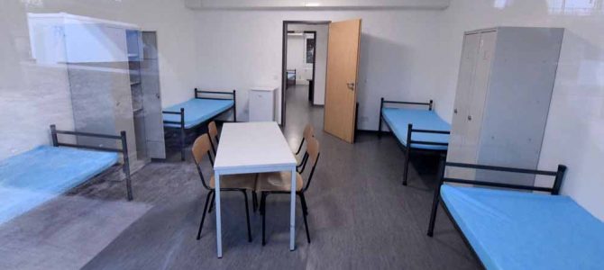 Statt Sechs- und Acht-Bett-Zimmer gibt es nun Zwei- und Vier-Bett-Zimmer an der Unionstraße.