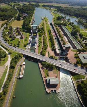 Die Schleuse am Schiffshebewerk in Waltrop-Henrichenburg muss erneut gesperrt werden. Foto: Wasserstraßen- und Schifffahrtsamt Duisburg-Meiderich