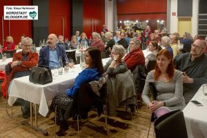 Janine Wissler, Stellvertretende Bundesvorsitzende der LINKEN zu Gast auf dem Neujahrsempfang der Fraktion Die Linke & Piraten im Rat der Stadt Dortmund