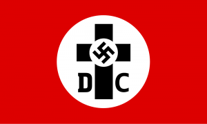 Flagge der Deutschen Christen. Foto: Wikipedia