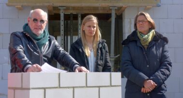 Grundsteinlegung Ersatzneubau Seniorenwohnsitz Nord 07