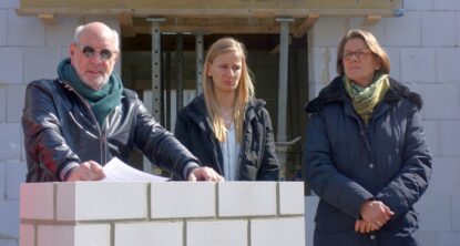 Grundsteinlegung Ersatzneubau Seniorenwohnsitz Nord 07