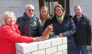 Grundsteinlegung Ersatzneubau Seniorenwohnsitz Nord 13