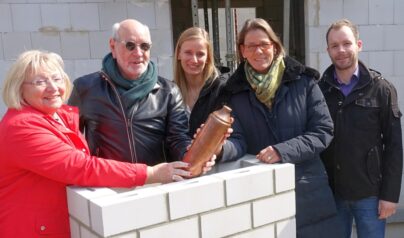 Grundsteinlegung Ersatzneubau Seniorenwohnsitz Nord 13
