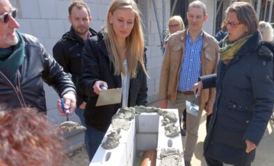 Grundsteinlegung Ersatzneubau Seniorenwohnsitz Nord 15