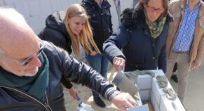 Grundsteinlegung Ersatzneubau Seniorenwohnsitz Nord 16