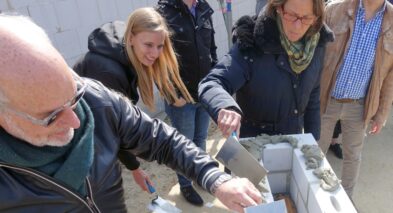 Grundsteinlegung Ersatzneubau Seniorenwohnsitz Nord 16