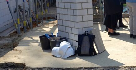 Grundsteinlegung Ersatzneubau Seniorenwohnsitz Nord 23