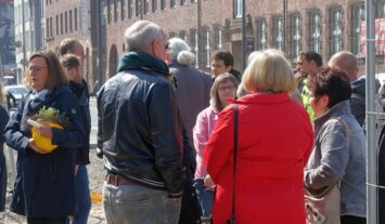 Grundsteinlegung Ersatzneubau Seniorenwohnsitz Nord 34