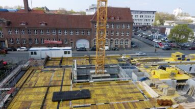 Grundsteinlegung Ersatzneubau Seniorenwohnsitz Nord 44