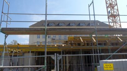 Grundsteinlegung Ersatzneubau Seniorenwohnsitz Nord 45