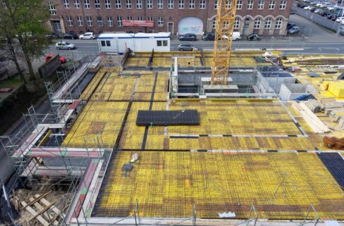 Grundsteinlegung Ersatzneubau Seniorenwohnsitz Nord 46