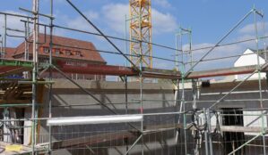 Grundsteinlegung Ersatzneubau Seniorenwohnsitz Nord 54