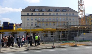 Grundsteinlegung Ersatzneubau Seniorenwohnsitz Nord 56