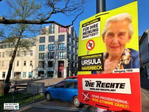 Die Neonazi-Splitter-Partei hat die 90-jährige Inhaftierte zu ihrer Spitzenkandidatin zur Europawahl gekürt.  