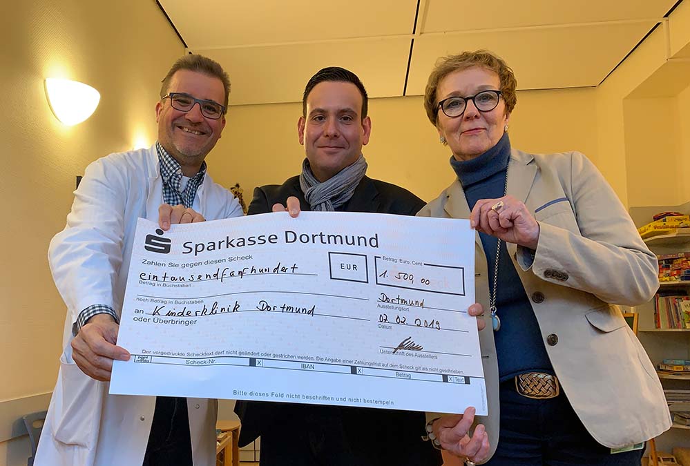 Klinikum Dortmund_Khoury_Spende