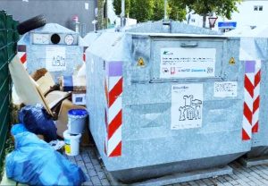 Depotcontainer-Stellplatz Oberadener Straße