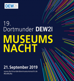 Plakatmotiv zur 19. Dortmunder DEW21-Museumsnacht.